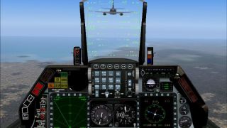 Screenshot 3 — F-16 Panel