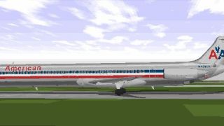 Screenshot 1 — FS98 American Airlines MD 82