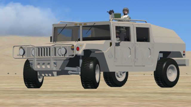 Screenshot 1 — U.S Army HumVee
