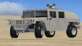 Screenshot 1 — U.S Army HumVee