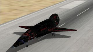 Screenshot 1 — USASF B7072/RS-72B Combat Spaceplane