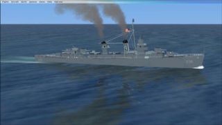 Screenshot 10 — Fletcher Class Destroyer (Pilotable)
