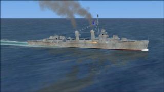 Screenshot 8 — Fletcher Class Destroyer (Pilotable)