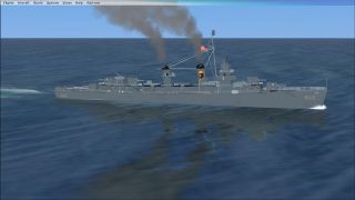 Screenshot 3 — Fletcher Class Destroyer (Pilotable)