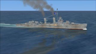 Screenshot 2 — Fletcher Class Destroyer (Pilotable)