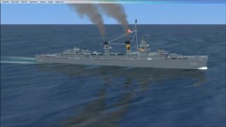 Screenshot 16 — Fletcher Class Destroyer (Pilotable)