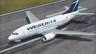 Screenshot 2 — B737-700 WestJet Airlines
