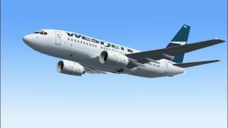 Screenshot 3 — B737-700 WestJet Airlines