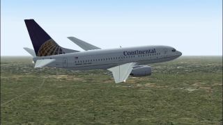 Screenshot 2 — B737-700 Continental Airlines