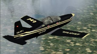 Screenshot 1 — Pilatus PC-9