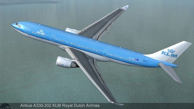 Screenshot 1 — FS2002/FS2004 KLM Airbus A330-203