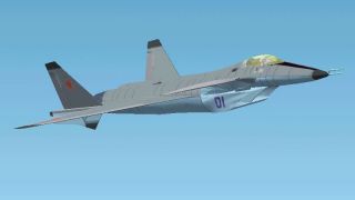 Screenshot 2 — FS2002/2004 MiG-35 MFI