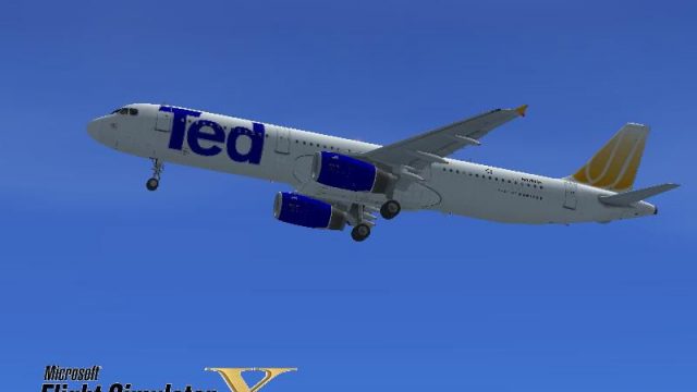 Screenshot 1 — Ted Airbus A321 by Victor Vu