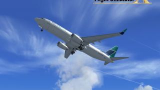 Screenshot 1 — WestJet Boeing 737-800 Default Repaint