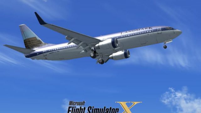 Screenshot 1 — Landmark Airlines Boeing 737-800