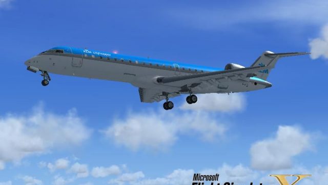 Screenshot 1 — KLM Cityhopper Bombardier CRJ-700