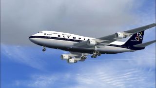 Screenshot 1 — Olympic Airlines Boeing 747-400 (old livery)