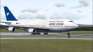 Screenshot 3 — Boeing 747-400 Ariana Afghan Airlines