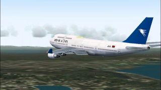 Screenshot 4 — Boeing 747-400 Ariana Afghan Airlines
