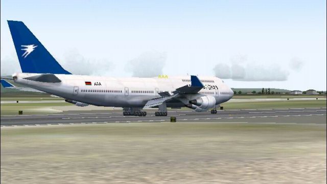 Screenshot 1 — Boeing 747-400 Ariana Afghan Airlines