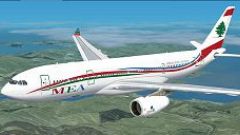 Screenshot 2 — MEA Airbus A330 Wave Livery