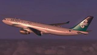 Screenshot 2 — Air New Zealand Airbus A330-200, registration ZK-A33