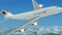 Screenshot 2 — Air Canada Boeing 747-400 (new livery)