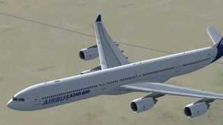 Screenshot 12 — Airbus A340-600 (House Colors)