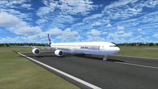 Screenshot 1 — Airbus A340-600 (House Colors)