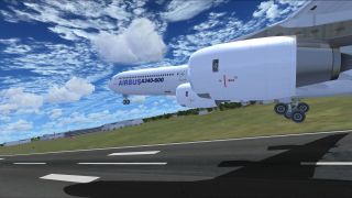Screenshot 7 — Airbus A340-600 (House Colors)