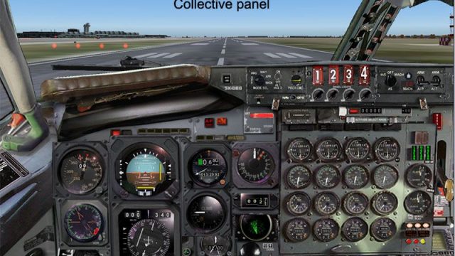 Screenshot 1 — Boeing 707 Panel