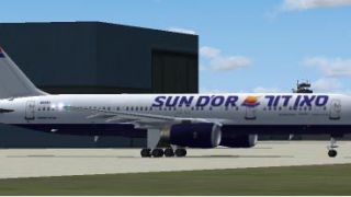 Screenshot 2 — FS2004/2 Boeing 757-200 SUN D'OR INTERNATIONAL AIRLINES iFDG