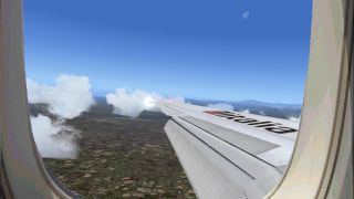 Screenshot 5 — MD-90 Panel With Wing View