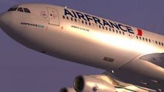 Screenshot 2 — Air France Airbus A340-200 (new livery)