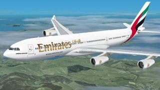 Screenshot 1 — Emirates Airbus A340-200