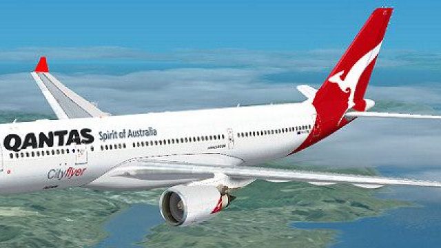 Screenshot 1 — Qantas Cityflyer Airbus A330-200