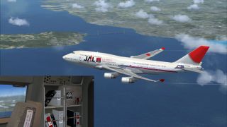 Screenshot 1 — JAL Boeing 747-400 50th anniversary