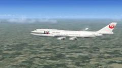 Screenshot 2 — JAL Boeing 747-400 100th 747 livery