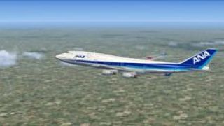 Screenshot 2 — ANA Boeing 747-400 (new colors)
