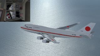 Screenshot 1 — Japan Air Force Boeing 747-400