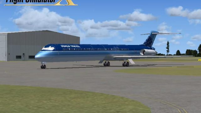 Screenshot 1 — World Travel Airlines 2006 MD-83