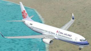 Screenshot 1 — China Airlines Boeing 737-800