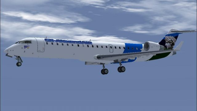 Screenshot 1 — GR-AlexandAIR Bombardier CRJ 700