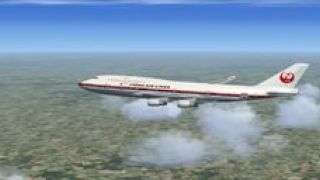 Screenshot 2 — JAL Boeing 747-400 (first color)