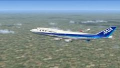 Screenshot 2 — ANA Boeing 747-400 (Triton Blue first color)