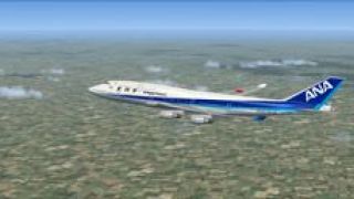 Screenshot 2 — ANA Boeing 747-400 (Triton Blue first color)