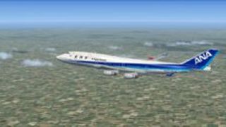 Screenshot 2 — ANA Boeing 747-400 (old colors)