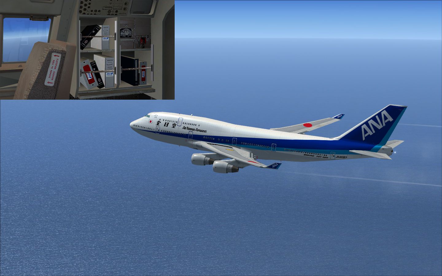 ANA Boeing 747-400 (old colors) for FSX