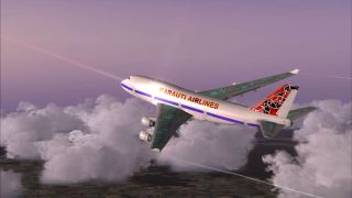 Screenshot 5 — White/Purple Karauti Boeing 747-400