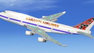 Screenshot 6 — White/Purple Karauti Boeing 747-400